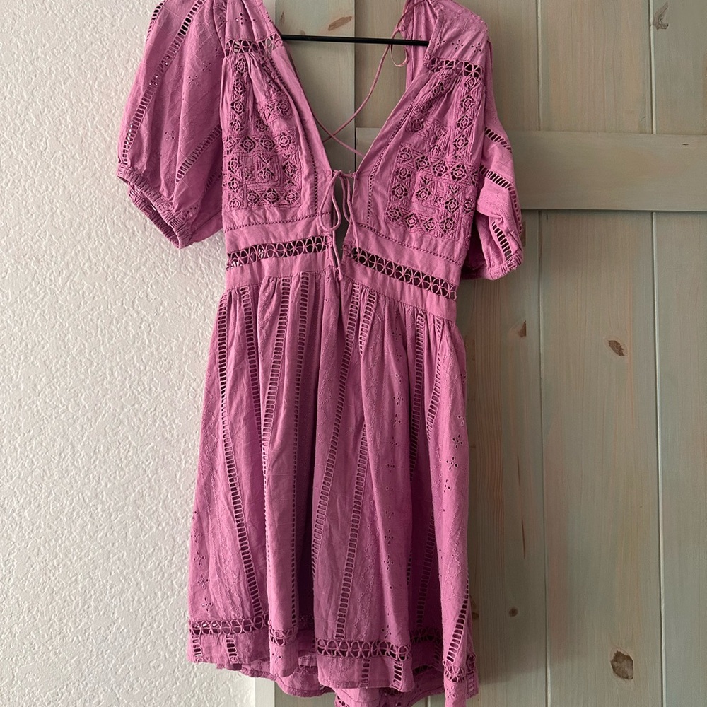 Urban Outfitters Mauve Mini Dress